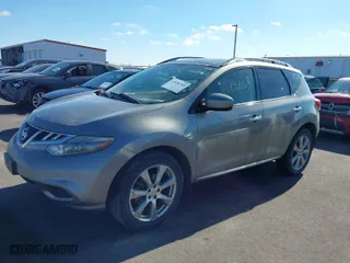 2012 Nissan Murano S with VIN JN8AZ1MW0CW235115, listed as a IAAI auction lot 41656202 with 154,992 mi miles. Bid and sale history available at carsss.com. Image 2.