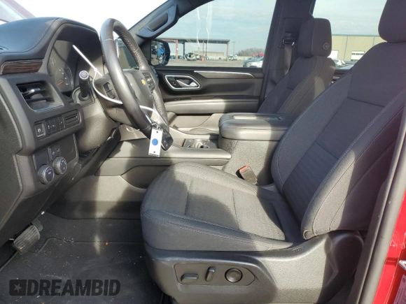 2021 Chevrolet Tahoe LS z VIN 1GNSCMKD6MR423990, wystawiony jako Copart lot #42576475 z przebiegiem 44 908 mil mil oraz Czysty tytuł • Clean title. Historia ofert i sprzedaży dostępna na DreamBid. Obrazek 7.
