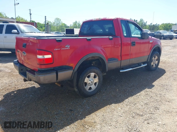 2004 Ford F-150 XLT with VIN 1FTRF04574KB85363, listed as a IAAI auction lot 41998003 with 188,649 mi miles. Bid and sale history available at carsss.com. Image 4.