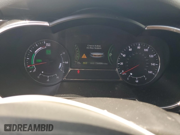 2013 Kia Optima EX with VIN KNAGM4AD6D5062360, listed as a Copart auction lot 60754425 with 156,886 mi miles and Salvage title. Bid and sale history available at DreamBid. Image 9.