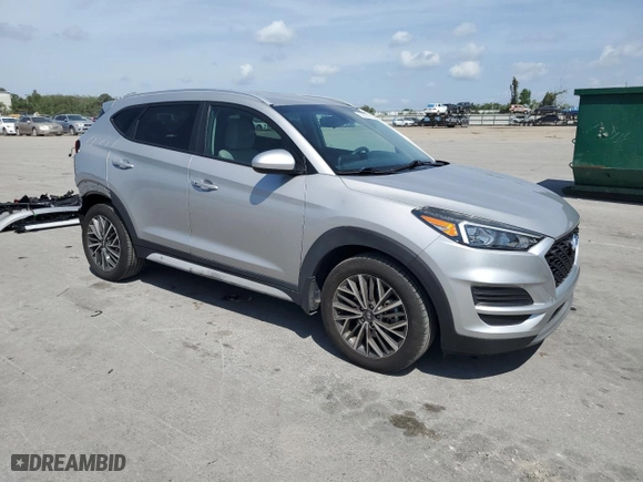 2020 Hyundai Tucson Sport with VIN KM8J33AL1LU144199, listed as a Copart auction lot 50039275 with 82,219 mi miles and Salvage Title. Bid and sale history available at carsss.com. Image 4.