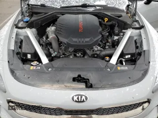 2021 Kia Stinger GT2 with VIN KNAE55LCXM6091420, listed as a Copart auction lot 41530535 with 26,298 mi miles and Clean Title. Bid and sale history available at carsss.com. Image 11.
