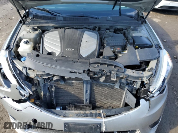 2014 Kia Cadenza Premium with VIN KNALN4D78E5139605, listed as a Copart auction lot 45453455 with 130,764 mi miles and Salvage Title. Bid and sale history available at carsss.com. Image 11.