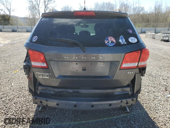 2015 Dodge Journey SXT with VIN 3C4PDCBG2FT632296, listed as a Copart auction lot 50187605 with 80,543 mi miles and Non Repairable. Bid and sale history available at carsss.com. Image 6.