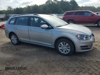 2017 Volkswagen Golf SportWagen S with VIN 3VWC17AU2HM504088, listed as a Copart auction lot 61307584 with 108,426 mi miles and Salvage Title. Bid and sale history available at carsss.com. Image 4.