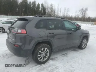 2022 Jeep Cherokee Latitude Lux with VIN 1C4PJMMN2ND530656, listed as a Copart auction lot 43836375 with 31,933 mi miles and Salvage title. Bid and sale history available at DreamBid. Image 3.