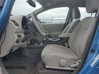 2011 Nissan LEAF SL with VIN JN1AZ0CP8BT002070, listed as a Copart auction lot 71450564 with 55,295 mi miles and Salvage Title. Bid and sale history available at carsss.com. Image 7.
