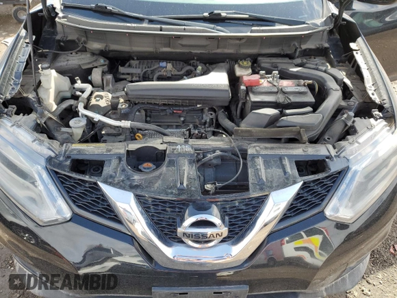 2015 Nissan Rogue S with VIN KNMAT2MV0FP583098, listed as a Copart auction lot 51582475 with 75,557 mi miles and Salvage Title. Bid and sale history available at DreamBid. Image 11.