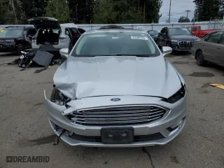 2018 Ford Fusion Titanium with VIN 3FA6P0D95JR241493, listed as a Copart auction lot 49500345 with 170,234 mi miles and Salvage Title. Bid and sale history available at carsss.com. Image 5.