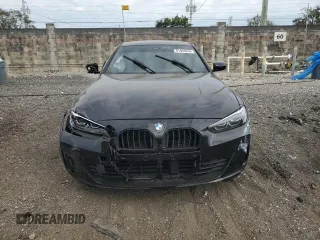2024 BMW 4 Series 430i with VIN WBA63AV03RFT45630, listed as a Copart auction lot 81038254 with 8,134 mi miles and Salvage Title. Bid and sale history available at carsss.com. Image 5.
