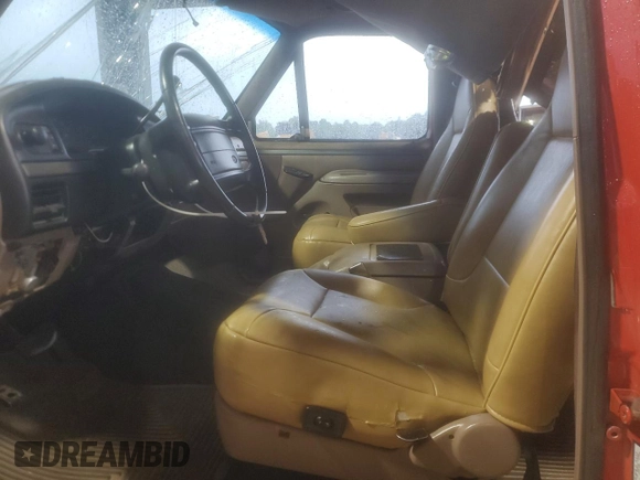 1994 Ford Bronco XL with VIN 1FMEU15N6RLA13024, listed as a Copart auction lot 55349875 with 212,812 mi miles and Salvage title. Bid and sale history available at DreamBid. Image 7.