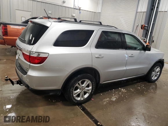 2012 Dodge Durango Crew with VIN 1C4RDJDG9CC117068, listed as a Copart auction lot 85021144 with 196,174 mi miles and Clean Title. Bid and sale history available at DreamBid. Image 3.