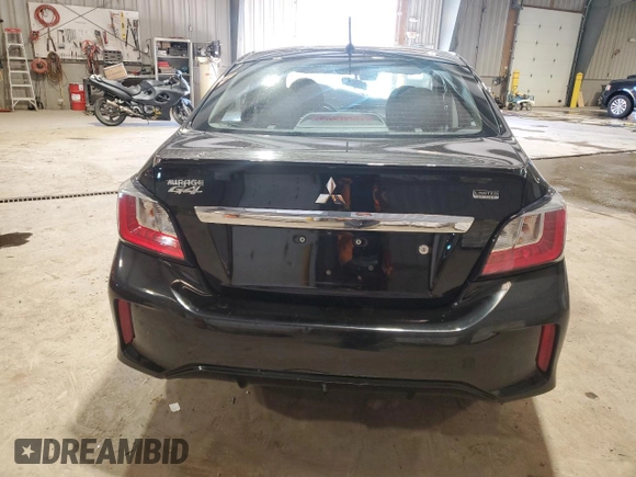 2021 Mitsubishi Mirage ES with VIN ML32FUFJ7MHF01625, listed as a Copart auction lot 49627245 with Not provided miles and Salvage title. Bid and sale history available at DreamBid. Image 6.