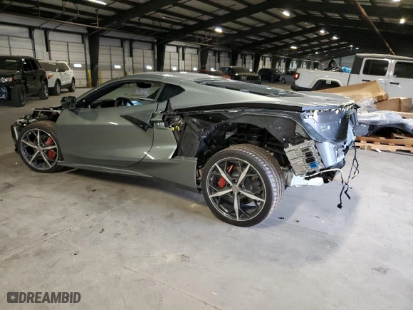 2023 Chevrolet Corvette 2LT with VIN 1G1YB2D43P5124579, listed as a Copart auction lot 82166014 with NaN miles and Salvage Title. Bid and sale history available at carsss.com. Image 2.