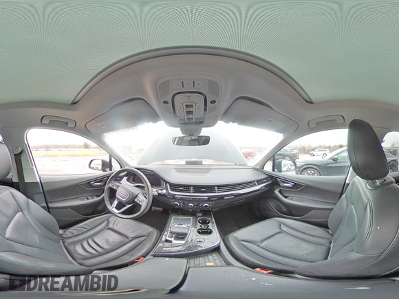2019 Audi Q7 Premium Plus with VIN WA1LAAF75KD043730, listed as a Copart auction lot 85777394 with 66,785 mi miles and Salvage Title. Bid and sale history available at carsss.com. Image 14.
