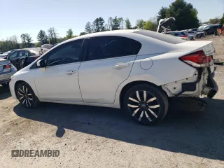 2014 Honda Civic EX-L with VIN 19XFB2F96EE200188, listed as a Copart auction lot 54687825 with 152,439 mi miles and Salvage Title. Bid and sale history available at DreamBid. Image 2.