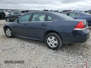 2009 Chevrolet Impala LS with VIN 2G1WB57K791113706, listed as a Copart auction lot 51128205 with Not Provided miles and Salvage Title. Bid and sale history available at DreamBid. Image 2.