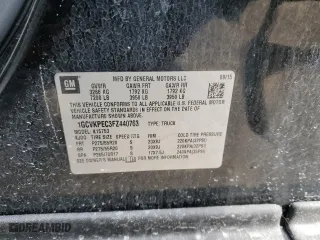 2015 Chevrolet Silverado 1500 LS with VIN 1GCVKPEC3FZ440763, listed as a Copart auction lot 45658275 with 196,728 mi miles and Salvage Title. Bid and sale history available at carsss.com. Image 12.