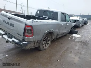 2019 Ram 1500 Rebel with VIN 1C6RRFEG1KN822602, listed as a IAAI auction lot 41156572 with 74,016 mi miles. Bid and sale history available at carsss.com. Image 4.