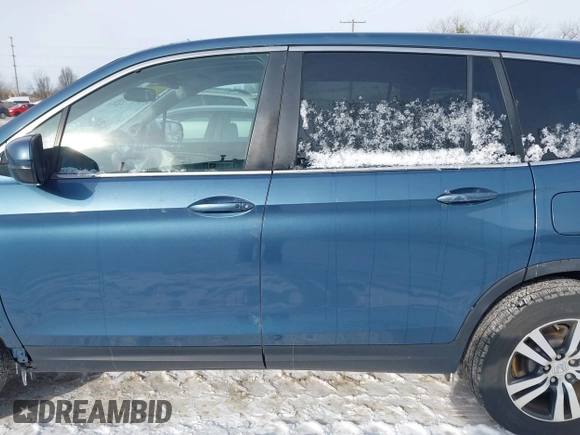 2017 Honda Pilot EX-L with VIN 5FNYF6H55HB005809, listed as a IAAI auction lot 41588106 with 110,197 mi miles and . Bid and sale history available at DreamBid. Image 15.