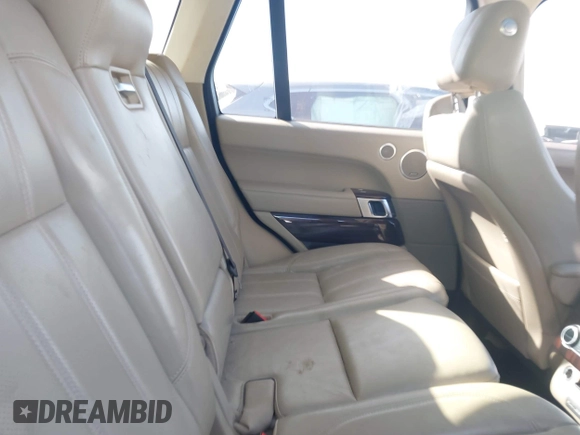 2016 Land Rover Range Rover HSE with VIN SALGS2KF8GA250296, listed as a IAAI auction lot 41716801 with 166,302 mi miles and . Bid and sale history available at DreamBid. Image 8.