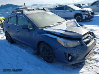 2012 Subaru Impreza Wagon 2.0i Premium with VIN JF1GPAB64CG227856, listed as a IAAI auction lot 41377483 with 134,856 mi miles. Bid and sale history available at carsss.com. Image 1.