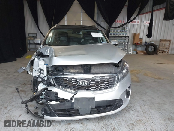 2020 Kia Sorento EX V6 with VIN 5XYPH4A51LG666937, listed as a IAAI auction lot 41419325 with 91,303 mi miles. Bid and sale history available at carsss.com. Image 12.