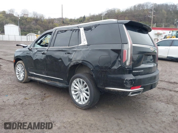 2024 Cadillac Escalade Luxury z VIN 1GYS4AKLXRR116951, wystawiony jako IAAI lot #42007285 z przebiegiem 46 101 mil mil oraz . Historia ofert i sprzedaży dostępna na DreamBid. Obrazek 3.
