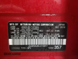 2020 Mitsubishi Outlander Sport ES 2.0 with VIN JA4AR3AU8LU019917, listed as a Copart auction lot 44943745 with 98,668 mi miles and Salvage Title. Bid and sale history available at carsss.com. Image 12.