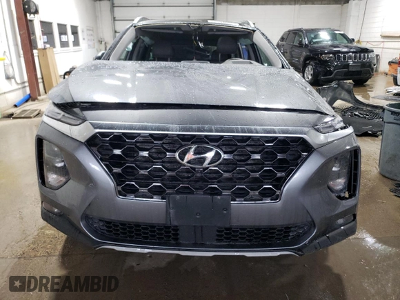 2019 Hyundai Santa Fe Ultimate with VIN 5NMS5CAD2KH135223, listed as a Copart auction lot 52534625 with 93,048 mi miles and Salvage Title. Bid and sale history available at DreamBid. Image 5.