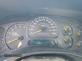 2006 Chevrolet Silverado 1500 LT1 with VIN 1GCEC19T06Z157337, listed as a Copart auction lot 42407345 with 112,409 mi miles and Salvage Title. Bid and sale history available at DreamBid. Image 9.