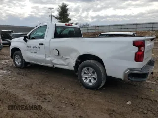 2023 Chevrolet Silverado 1500 Work Truck with VIN 3GCNAAEDXPG293304, listed as a Copart auction lot 46691305 with 35,049 mi miles and Salvage Title. Bid and sale history available at carsss.com. Image 2.