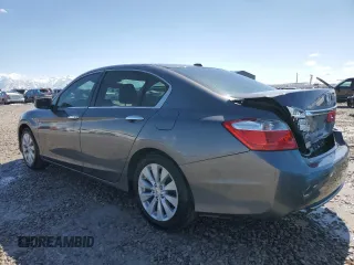 2013 Honda Accord Sdn EX-L with VIN 1HGCR2F85DA087665, listed as a Copart auction lot 48190605 with 145,498 mi miles and Salvage Title. Bid and sale history available at carsss.com. Image 2.