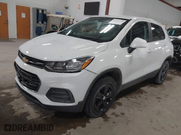 2020 Chevrolet Trax LS with VIN KL7CJNSB9LB084167, listed as a IAAI auction lot 41534378 with 63,612 mi miles. Bid and sale history available at carsss.com. Image 17.