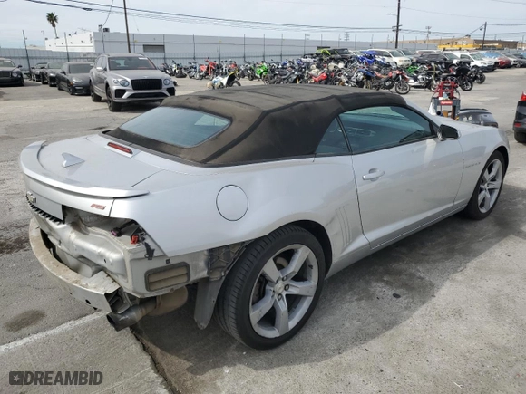 2012 Chevrolet Camaro 1LT with VIN 2G1FB3D3XC9114035, listed as a Copart auction lot 45700785 with 98,422 mi miles and Salvage Title. Bid and sale history available at carsss.com. Image 3.