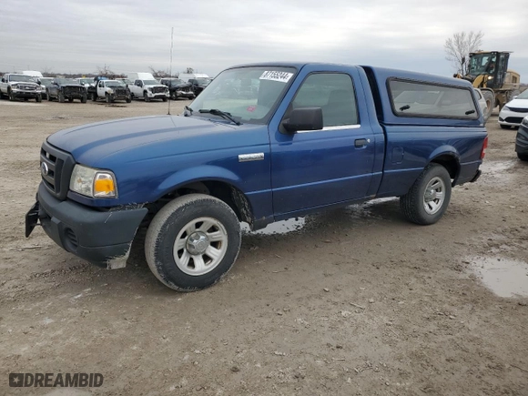 2009 Ford Ranger XL with VIN 1FTYR10D99PA43757, listed as a Copart auction lot 87155244 with 61,534 mi miles and Clean Title. Bid and sale history available at carsss.com. Image 1.