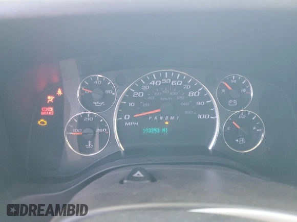 2016 Chevrolet Express Cargo with VIN 1GCWGAFF5G1190275, listed as a Copart auction lot 54185295 with 103,253 mi miles and Salvage title. Bid and sale history available at DreamBid. Image 9.