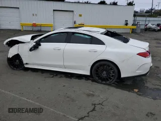 2019 Mercedes-Benz CLS with VIN WDD2J5JB6KA041898, listed as a Copart auction lot 85493084 with 52,332 mi miles and Salvage Title. Bid and sale history available at carsss.com. Image 2.