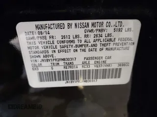 2015 Infiniti Q70 with VIN JN1BY1PR2FM830317, listed as a IAAI auction lot 41619546 with 85,964 mi miles and . Bid and sale history available at DreamBid. Image 9.