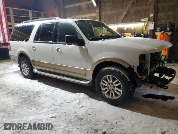 2013 Ford Expedition Max XLT with VIN 1FMJK1J57DEF38374, listed as a Copart auction lot 44600925 with 172,541 mi miles and Clean title. Bid and sale history available at DreamBid. Image 4.