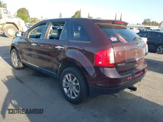 2011 Ford Edge SEL with VIN 2FMDK3JC7BBA71098, listed as a IAAI auction lot 41937556 with 152,792 mi miles. Bid and sale history available at carsss.com. Image 3.