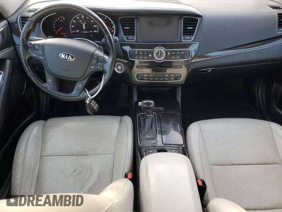 2015 Kia Cadenza Premium with VIN KNALN4D79F5191682, listed as a Copart auction lot 47281005 with 118,614 mi miles and Clean Title. Bid and sale history available at carsss.com. Image 8.