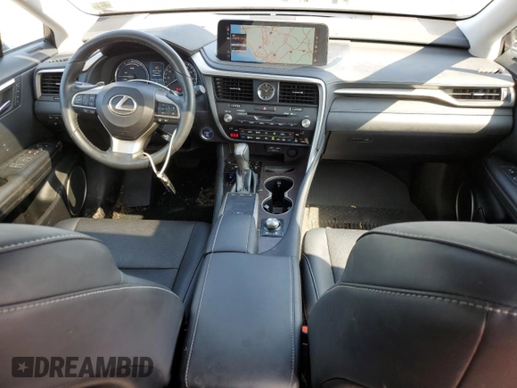 2021 Lexus RX 450h with VIN 2T2HGMDA6MC066035, listed as a Copart auction lot 65873235 with 51,949 mi miles and Salvage title. Bid and sale history available at DreamBid. Image 8.