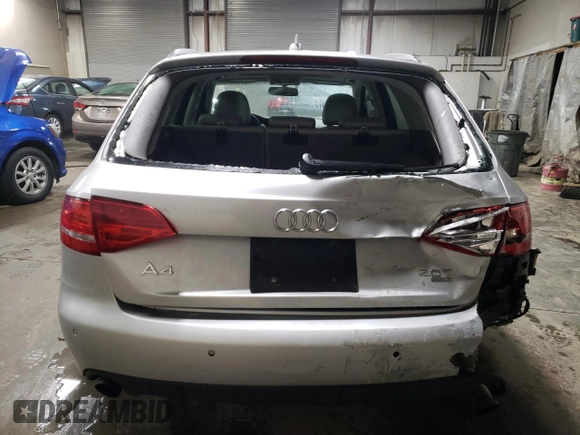 2010 Audi A4 2.0T Premium Plus with VIN WAUWFAFL2AA156405, listed as a Copart auction lot 80109434 with 125,261 mi miles and Salvage Title. Bid and sale history available at carsss.com. Image 6.
