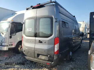2023 Ford Transit with VIN 1FTBR3UG2PKA02239, listed as a Copart auction lot 82384484 with Not provided miles and Salvage title. Bid and sale history available at DreamBid. Image 3.
