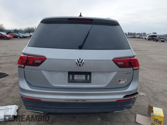 2020 Volkswagen Tiguan SE with VIN 3VV2B7AX6LM026760, listed as a IAAI auction lot 41652292 with 63,925 mi miles and . Bid and sale history available at DreamBid. Image 15.