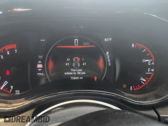 2021 Dodge Durango R/T with VIN 1C4SDJCT1MC801419, listed as a Copart auction lot 68639814 with 75,600 mi miles and Clean Title. Bid and sale history available at DreamBid. Image 9.