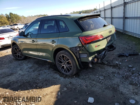 2022 Audi SQ5 Premium Plus with VIN WA1B4AFY4N2024744, listed as a Copart auction lot 80231883 with 32,210 mi miles and . Bid and sale history available at DreamBid. Image 2.