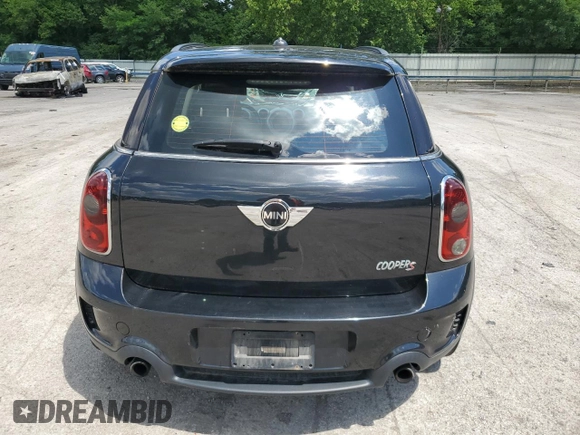 2012 MINI Countryman S with VIN WMWZC5C55CWL56879, listed as a Copart auction lot 63572725 with 86,979 mi miles and Clean title. Bid and sale history available at DreamBid. Image 6.