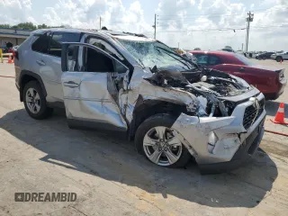 2024 Toyota RAV4 XLE with VIN 2T3P1RFV2RC435325, listed as a Copart auction lot 64044865 with 14,054 mi miles and Salvage title. Bid and sale history available at DreamBid. Image 4.